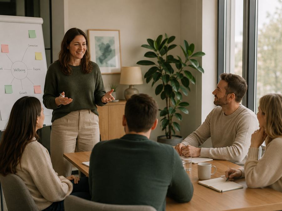 Reflect, Reframe, Reset group programmes for corporate teams, facilitated by Chartered Behavioural Psychologists.